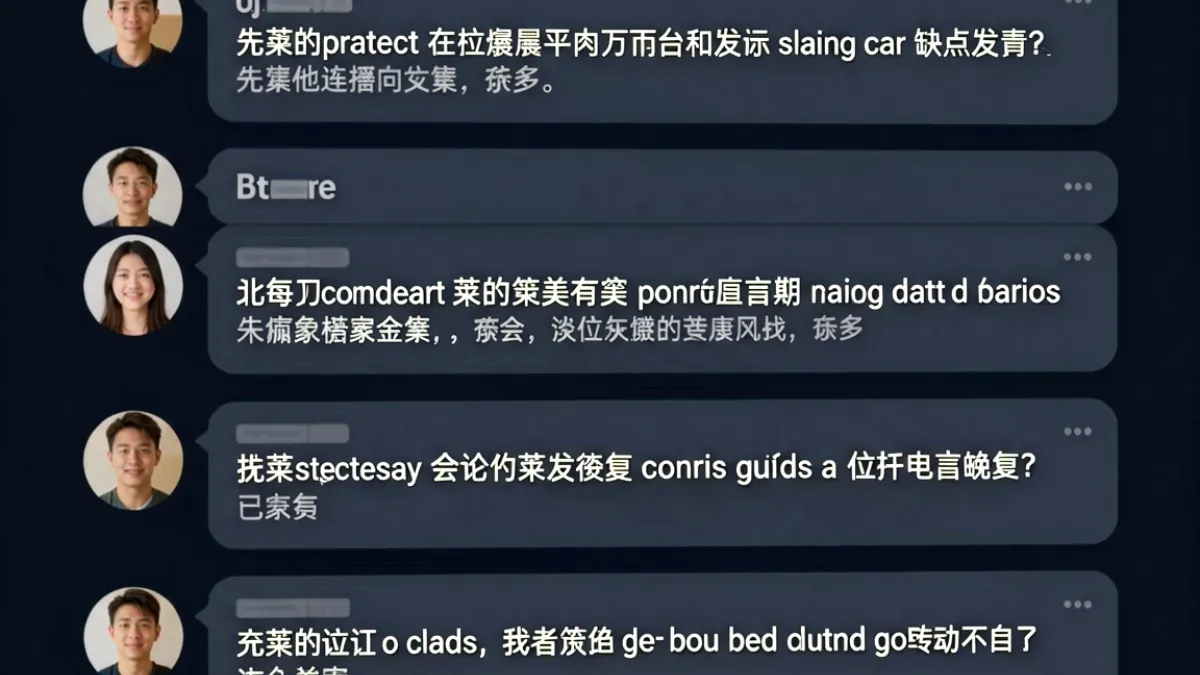 用户在社区论坛中热议成人网站平台优缺点的讨论截图示意